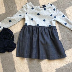 Gap polka dot dress